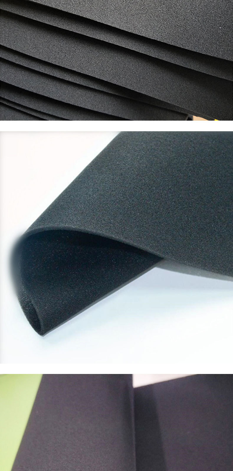 厂家定制加工低密度海棉海绵卷材缓冲防震海绵内衬聚氨酯海绵片材