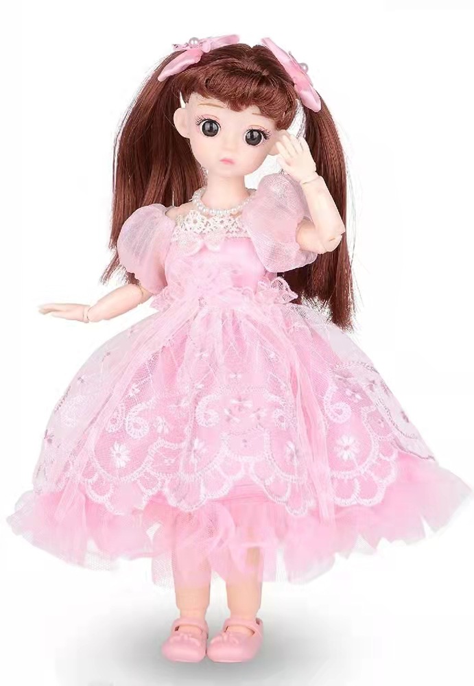 New 30cm Doll 6 Points BJD Doll Clothes Angel with Wings Music Singing Doll Princess 61 Toy