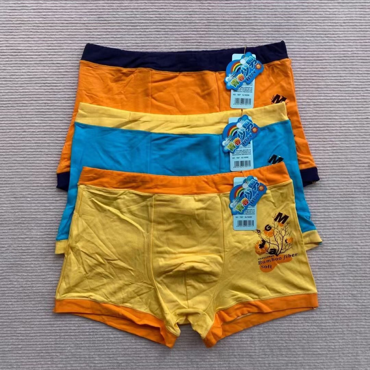 批发特价男童平角内裤莫代尔可爱卡通儿童宝宝短裤中大童四角底裤