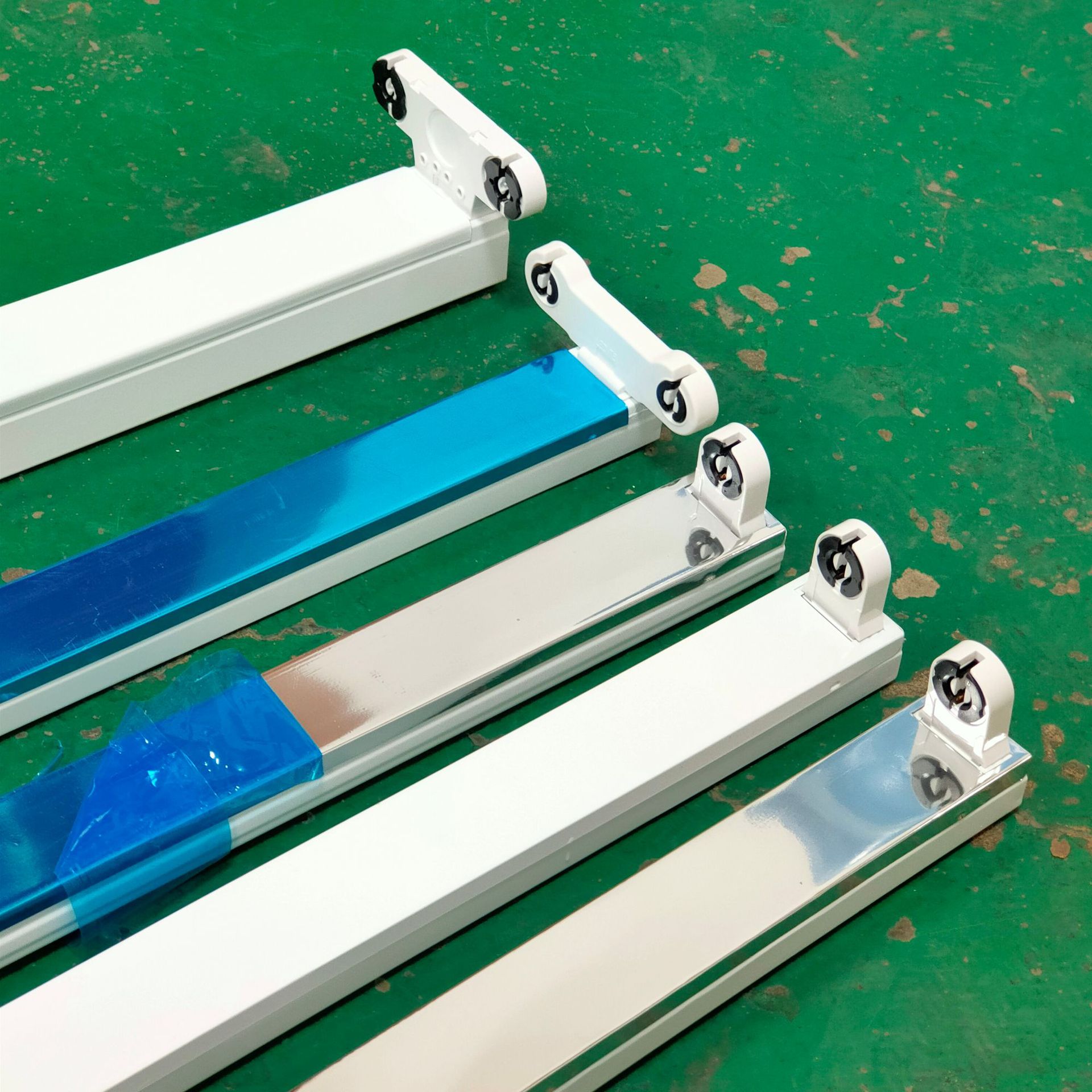 紫外线消毒灯支架t8荧光灯日光灯电子灯架可吸顶吊装led灯管支架