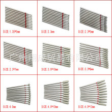 美甲金刚砂打磨头10支套装俄式去死皮打磨钻头电动美甲工具10件套