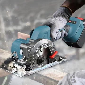 无刷款锂电充电式电圆锯无线木工家用手持木工锯手提电锯