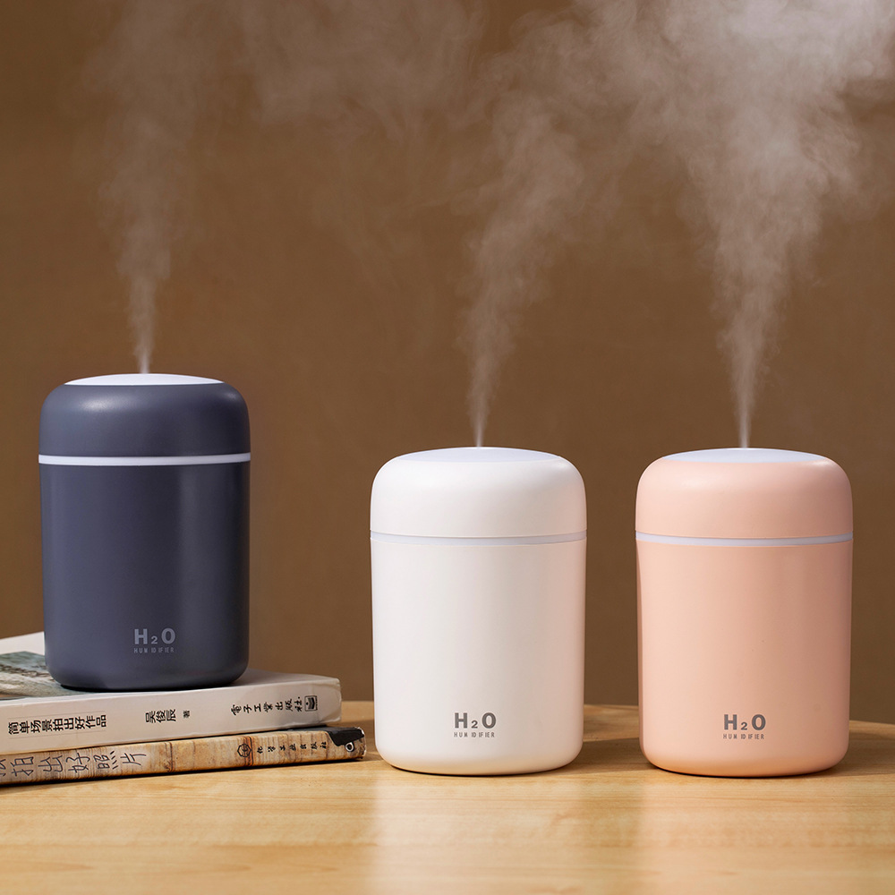 Popular Colorful Cup Humidifier USB Mute Humidifier Aromatherapy Desktop Home Car Air Purifier Cross-Border