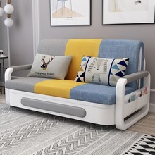 折叠沙发床两用现代简约客厅双人小户型多功能储物坐卧单人伸缩床