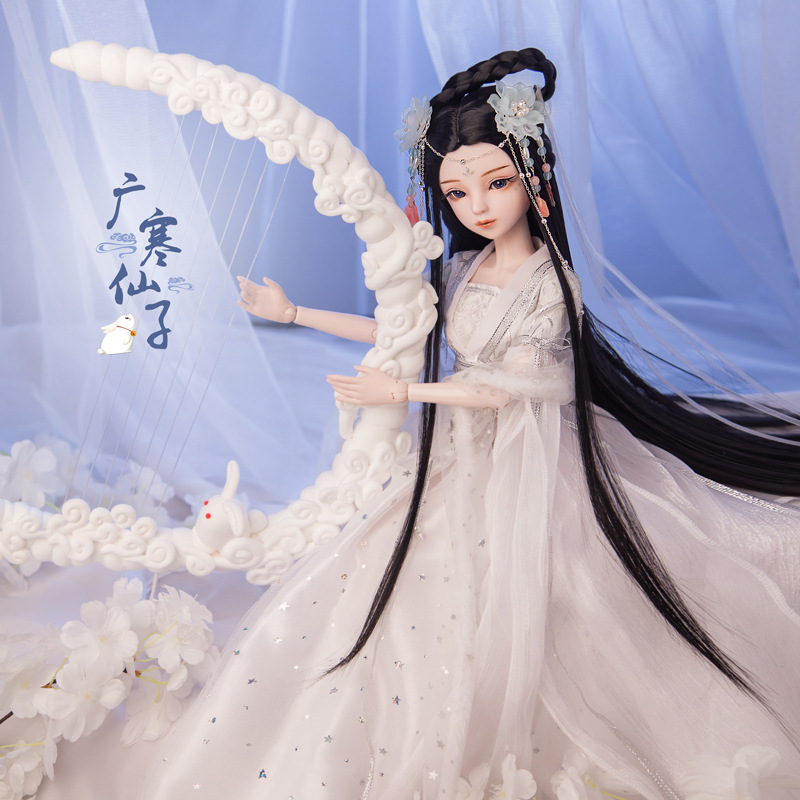 60厘米娃之恋仿真公仔女童玩偶汉服古装古代公主古风娃娃人偶玩具