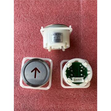 电梯配件 ta-109 红光按钮   蓝光高脚圆型按钮  电梯开关按键