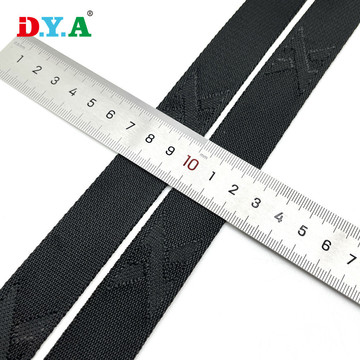 仿尼龙提花印刷英文字母2.5cm箱包手提肩带 手机吊绳鞋帽服装织带