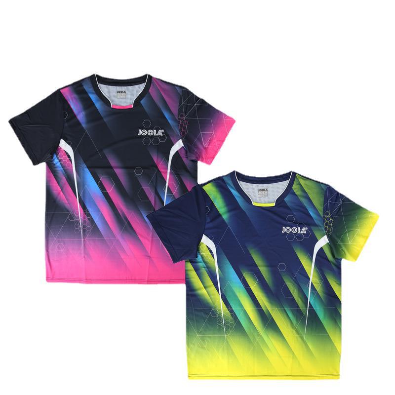 joola优拉尤拉夏季乒乓球服男女专业短袖运动服透气吸汗比赛球衣