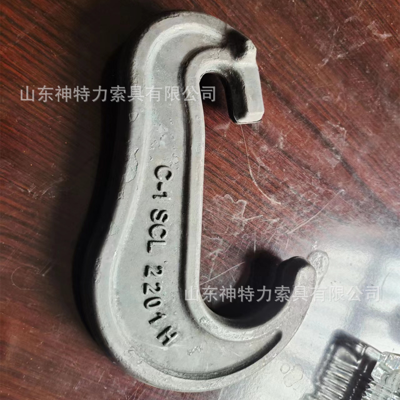 锻造板钩13mm捆扎杆c型钩 集装箱绑扎钩 起重吊装高强度板钩c型钩