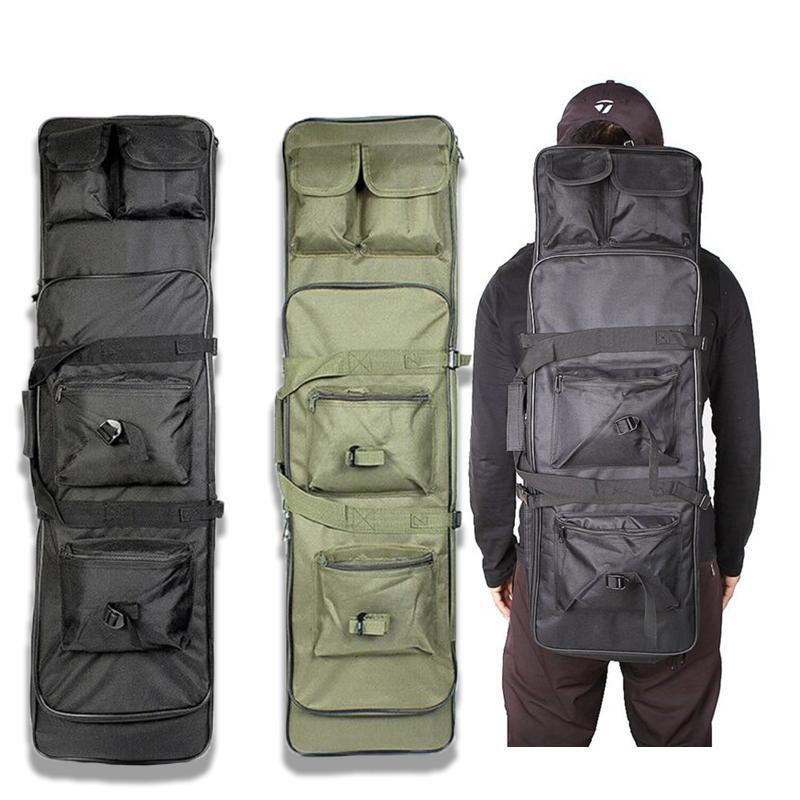 战术子母包100cm渔具包1米携行枪包收纳袋手提双肩鱼竿渔具包现货