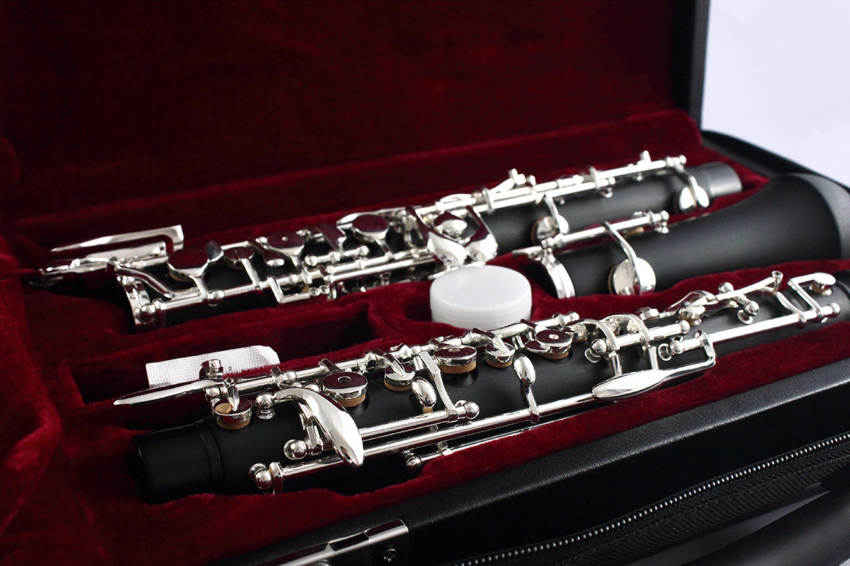 双簧管专业老师傅制作c调高音按键铜锌合金镀银胶木管体oboe