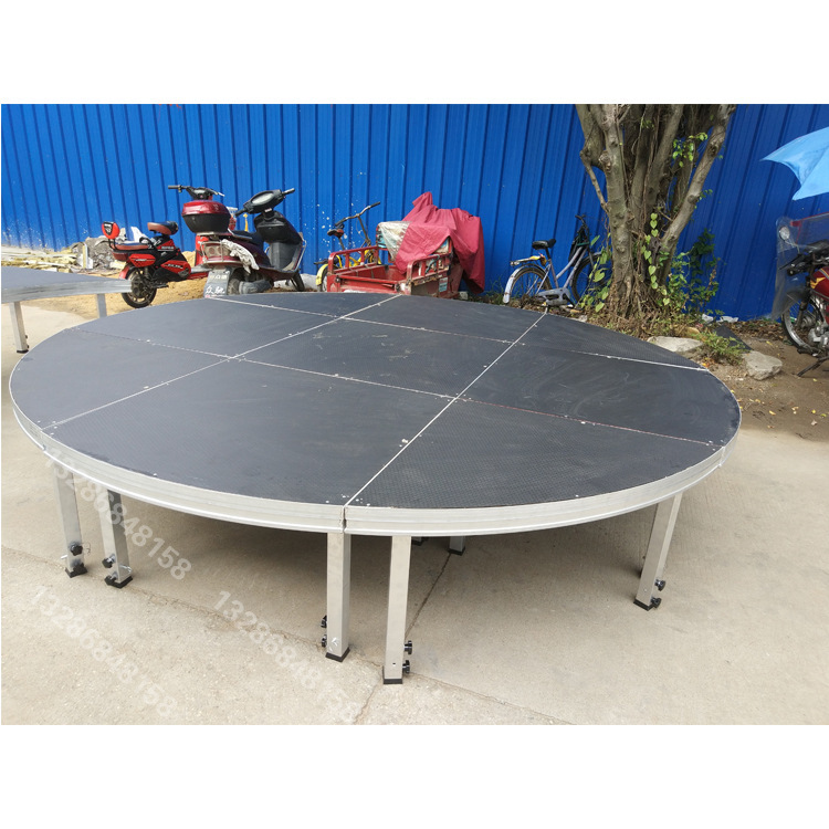 圆形灯光架舞台