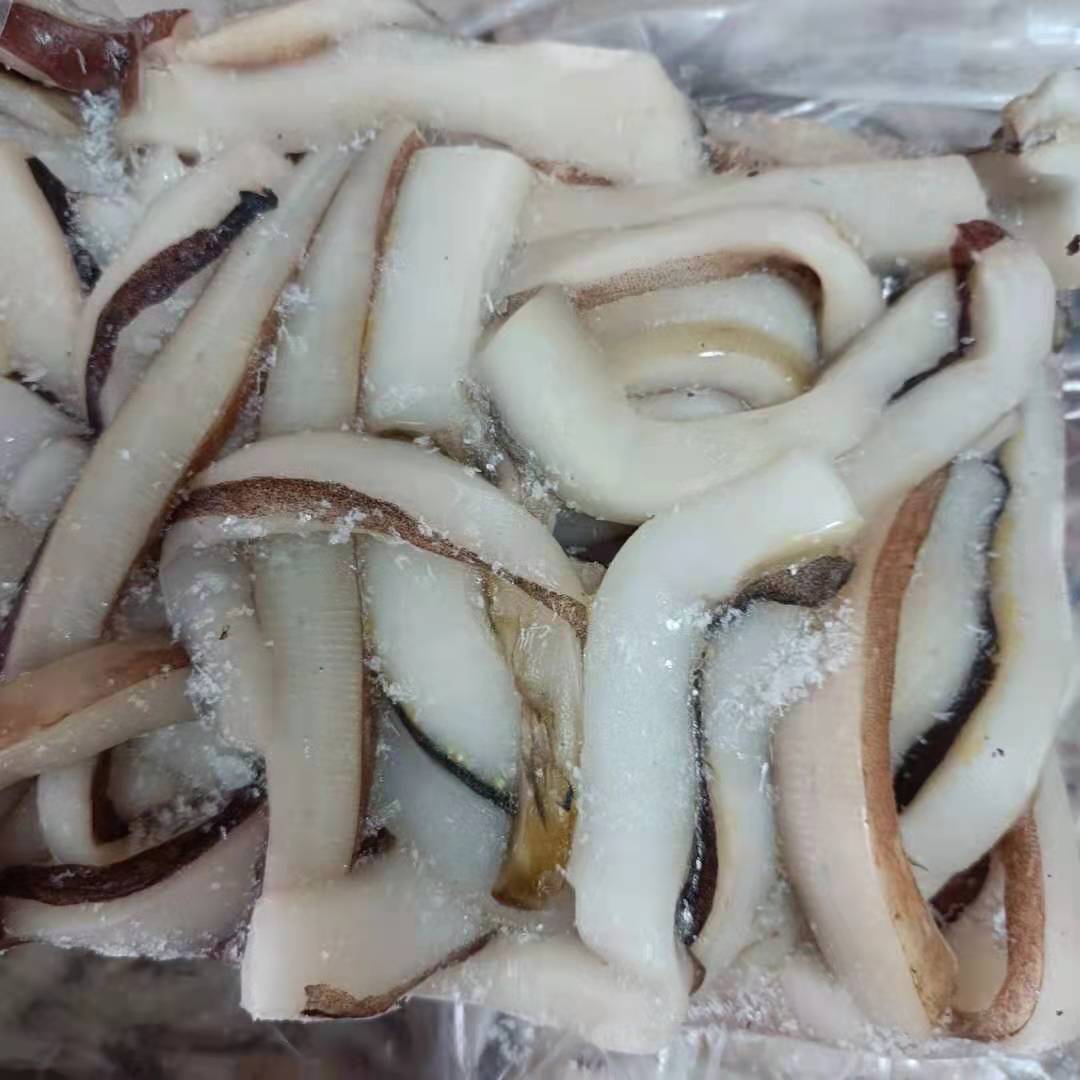 冷冻鱿鱼条整箱20斤鱿鱼尾商用鱿鱼身子食堂快餐餐饮冷冻海鲜食材