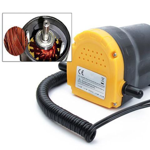 电动自吸油泵 柴油泵 12v/24v抽水机 抽油泵小型汽车自动加油泵