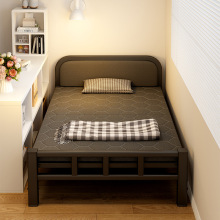 折叠床家用单人床加床成人办公室简易午休小床1米2双人临时硬板床