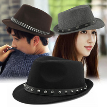 儿童爵士帽男春秋季女童演出表演帽子亲子情侣礼帽英伦风复古帽潮