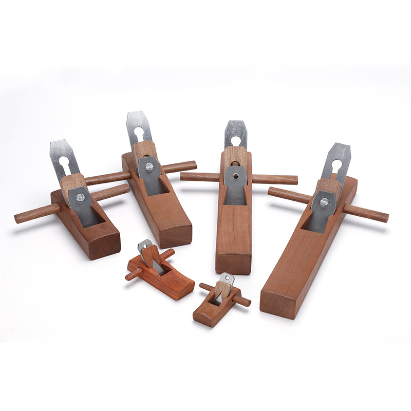 Wooden Dingfang Rosewood Woodworking Mini Manual Planer Surface Planing Machine Plane Household Carpenter Indonesian Rosewood Planer Woodworking Tools