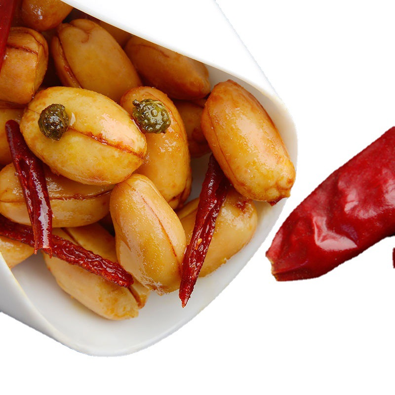 麻辣味酒鬼花生散装休闲零食下酒菜香酥椒盐多味花生米1斤5斤批发