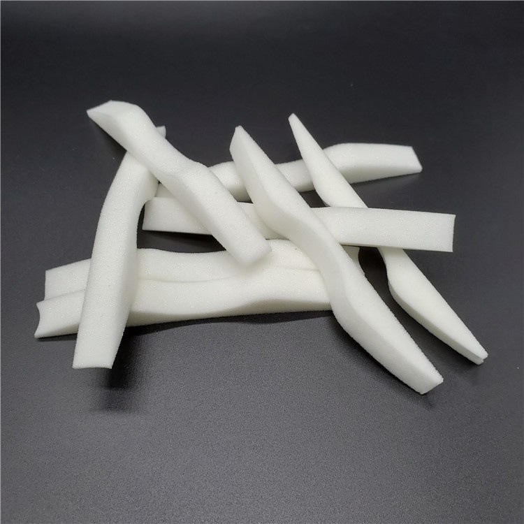 记忆慢回弹海绵条kn95海绵鼻梁贴白色口罩鼻梁条3d记忆海绵贴条