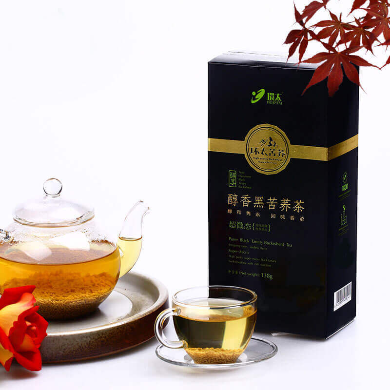 环太 醇香高寒黑苦荞茶138克超微态/全胚态 大凉山特产