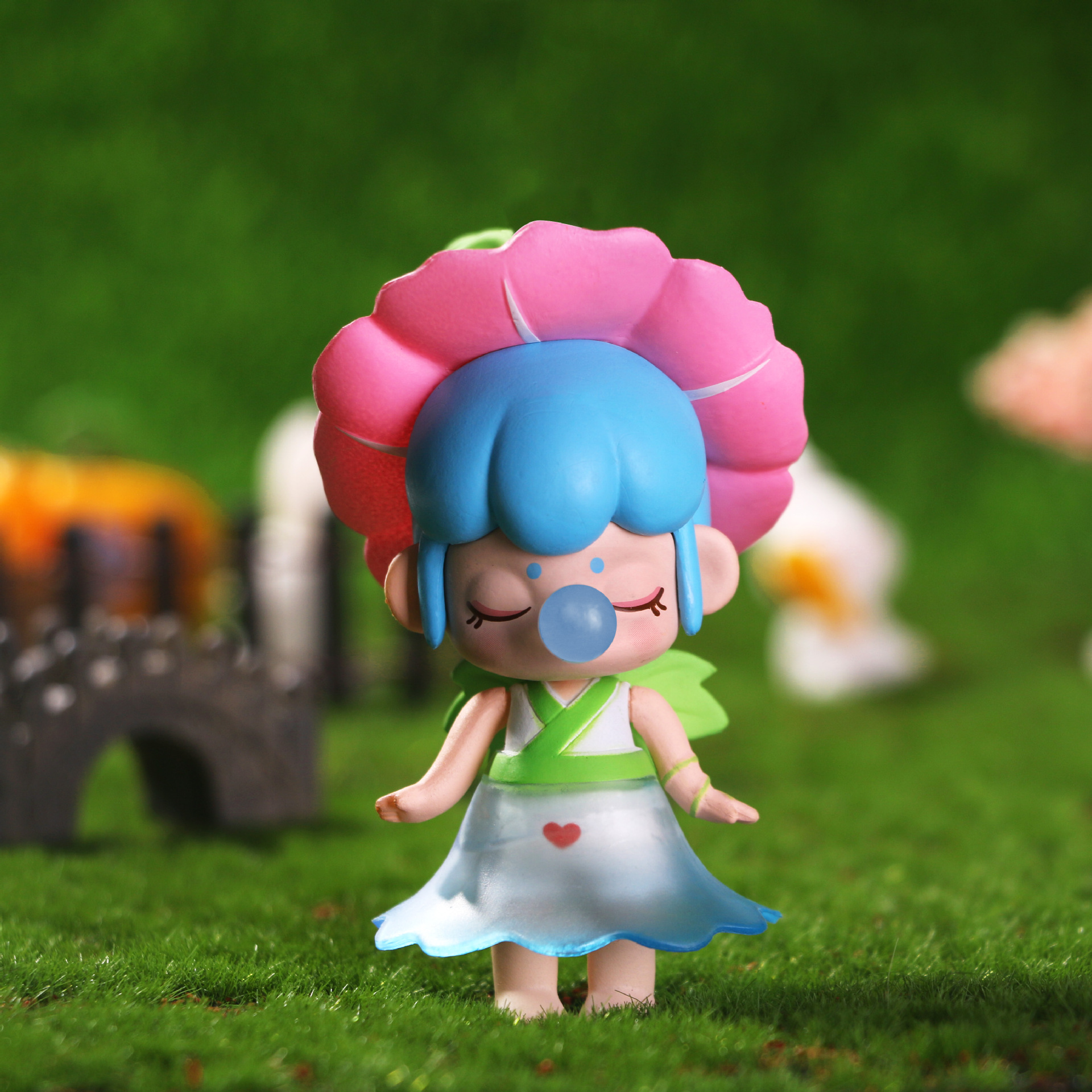 盲盒2020网红新款女孩手办女生版公仔玩具狐仙儿童娃娃忙和便宜鹿