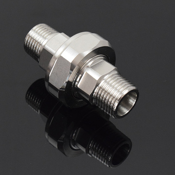 不锈钢丝扣活接4分 6分1寸双内丝活接头活络活接油任dn15 20 25