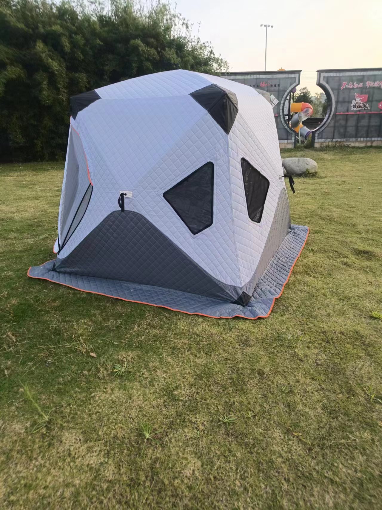 冰钓帐篷户外露营冬季冰上钓鱼加厚加棉保暖防寒雪钓冬钓屋户外帐