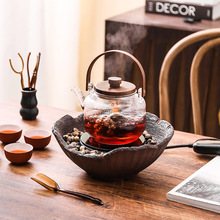 凉茶壶轻奢风全自动电陶炉煮茶器烧水壶白茶煮茶小型电热茶炉套装