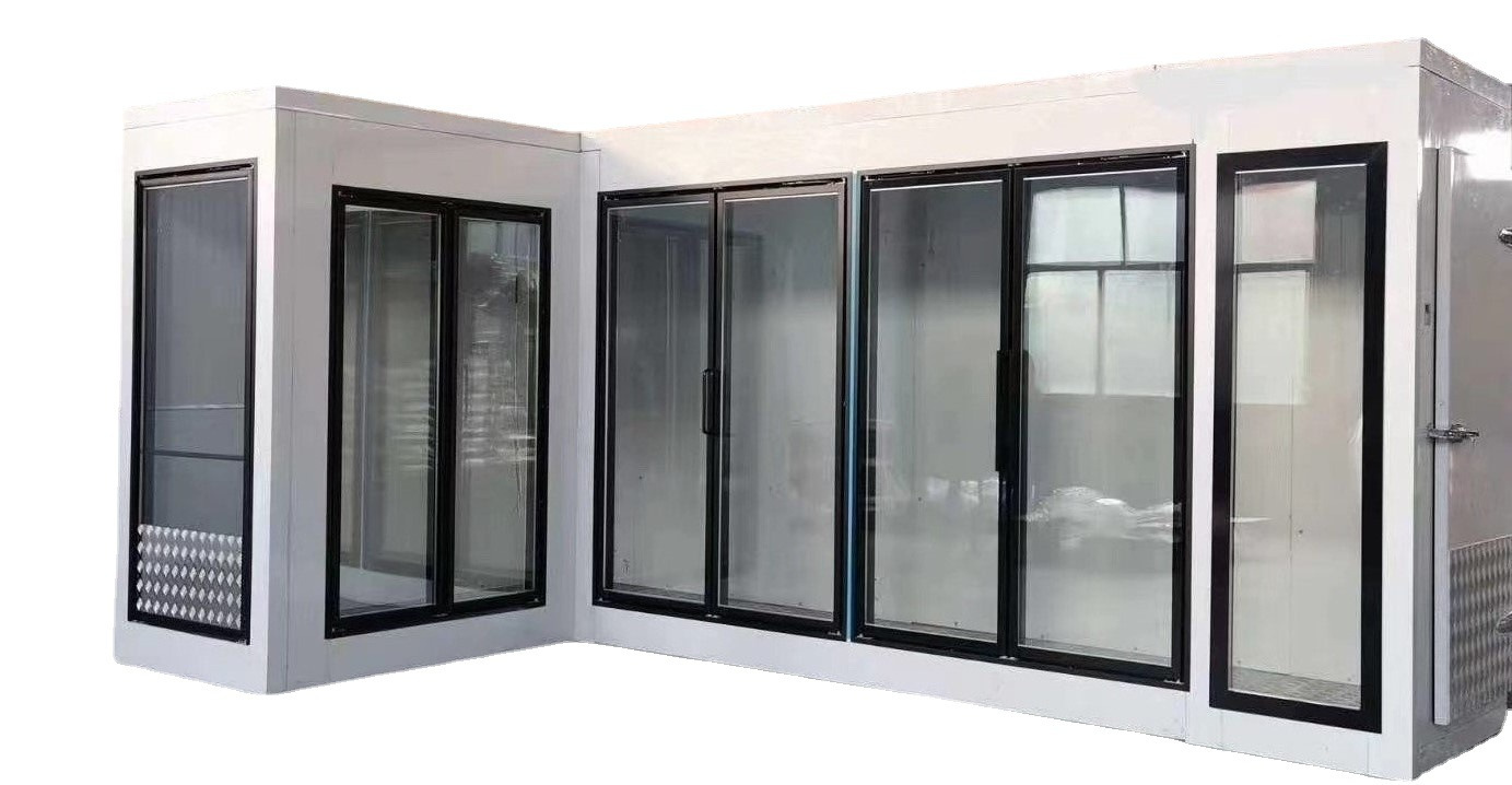 冷库玻璃门 aluminum alloy frame freezer glass door-阿里巴巴