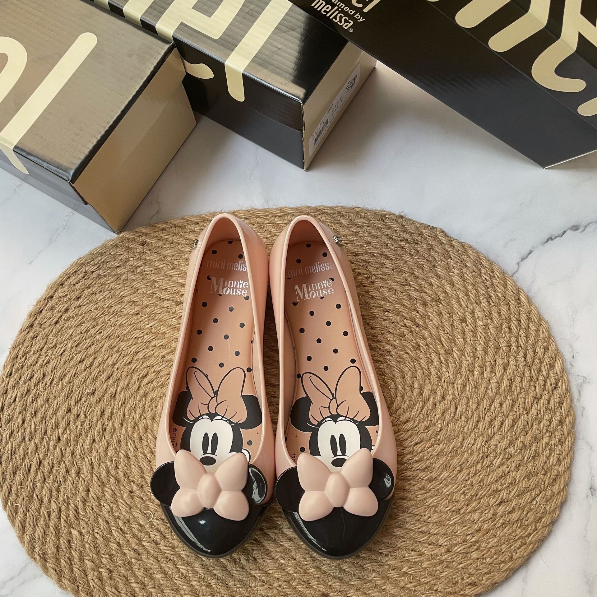 2021梅丽莎中童大童果冻鞋女米*奇单鞋melissa儿童凉鞋