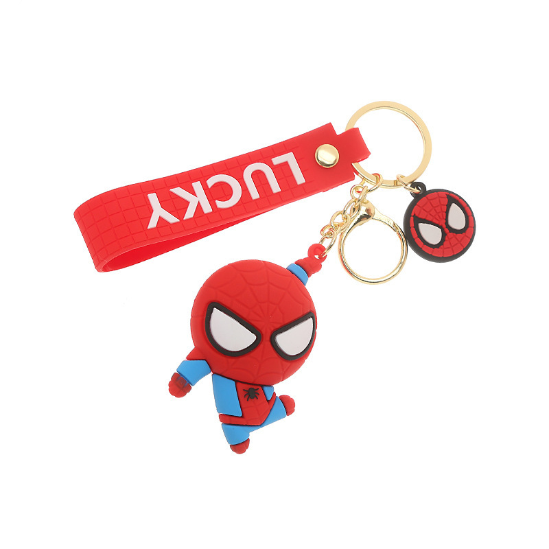 Spider-Man League of Legends Keychain Pendant Key Chain Key Ring Small Gift Car Key Ring Factory Wholesale