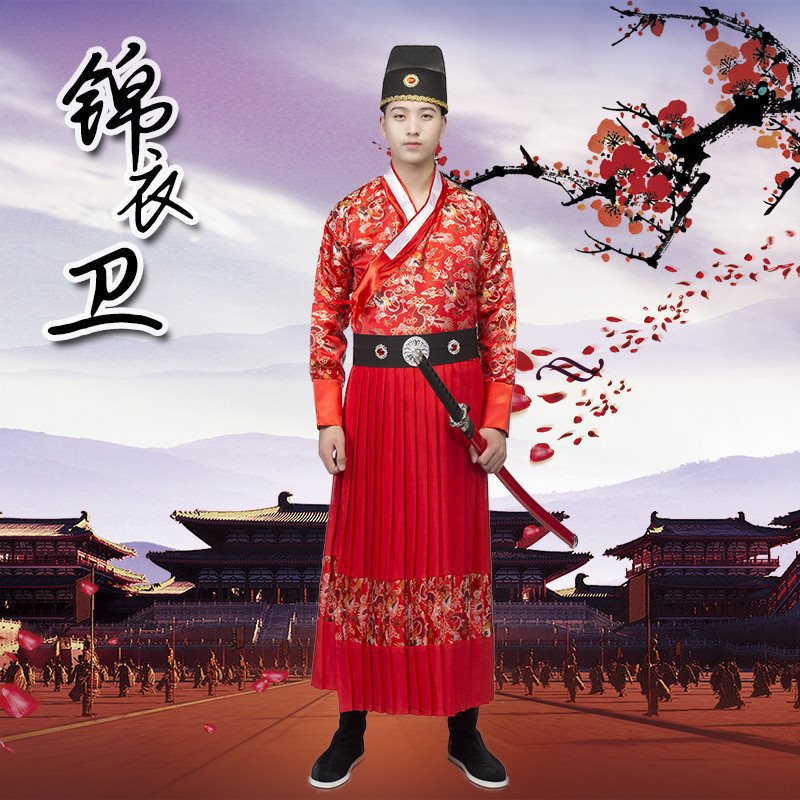 大明衣冠东厂锦衣卫服装武侠风汉服男锦衣卫绣春刀明制曳撒飞鱼服