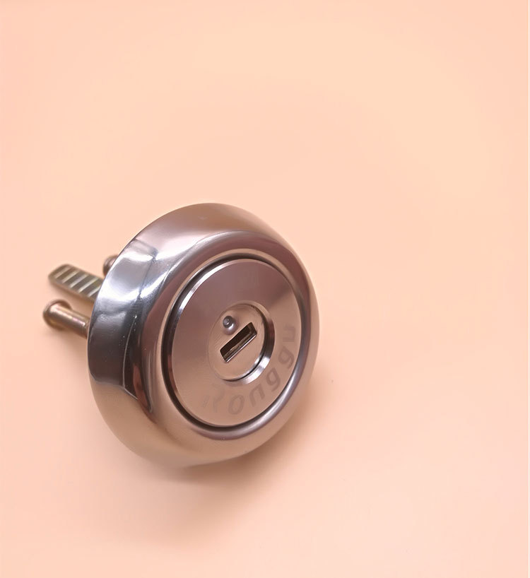 荣固老式防盗门锁芯c级木门铁门外锁头家用防盗门锁芯防锡纸通用