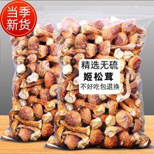 2023新姬松茸干货半野生菌云南特产巴西菇干菌类干货煲汤材料