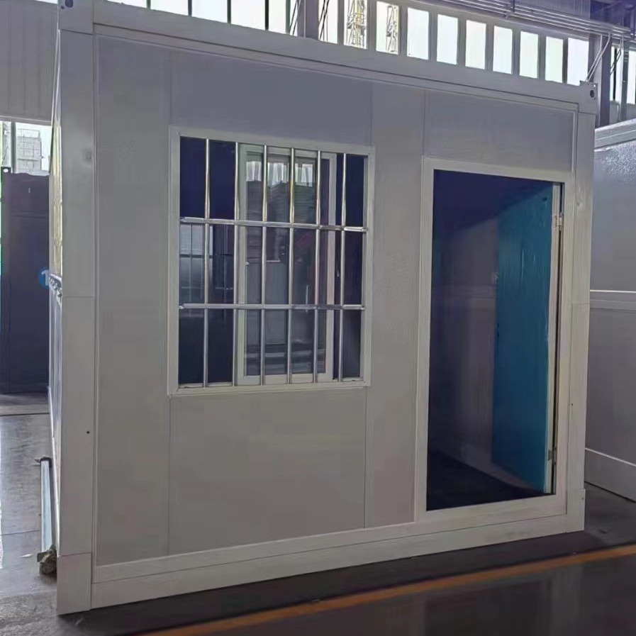 折叠集装箱房工地宿舍可移动打包箱房双翼折叠房活动板房源头工厂
