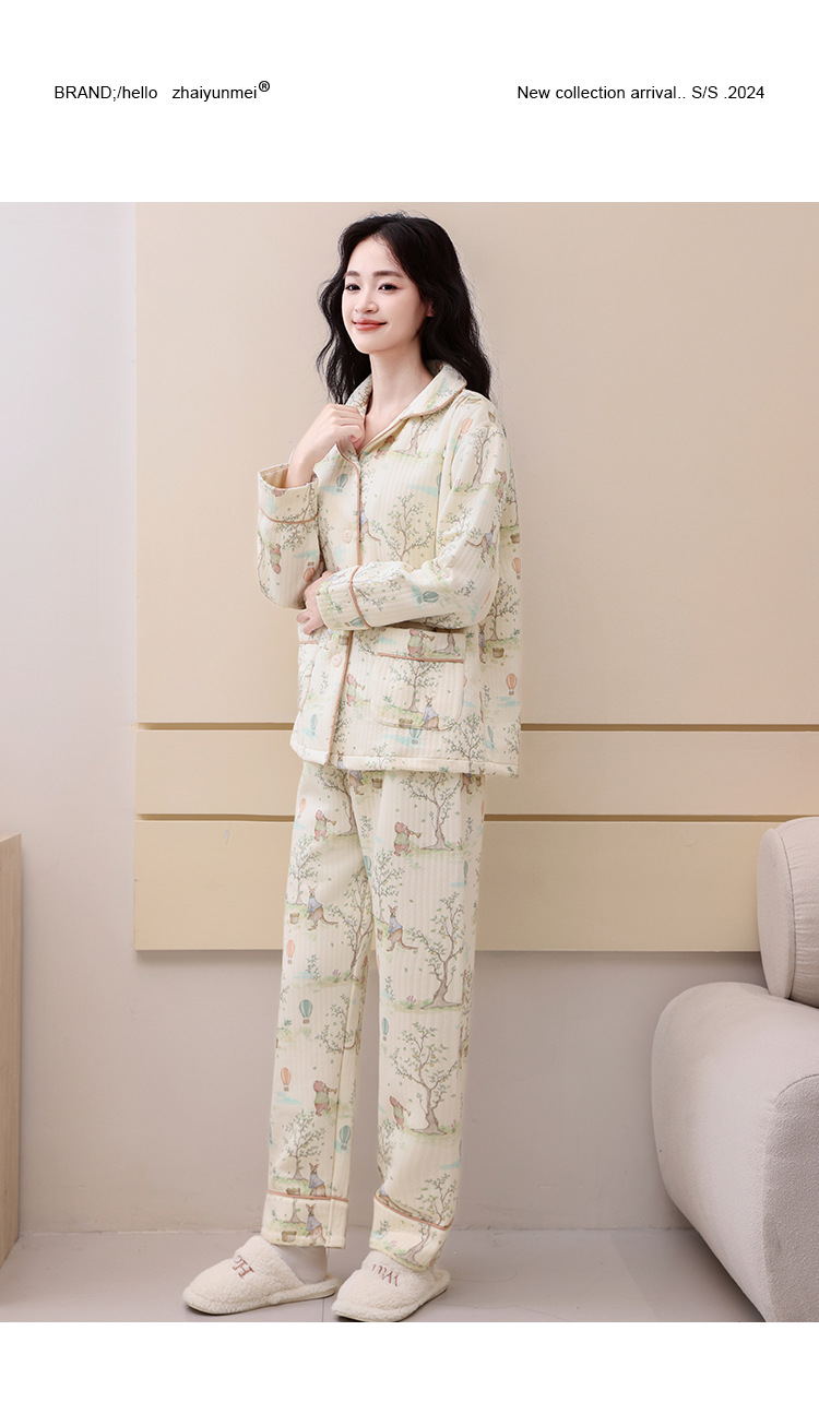 Cotton Padded Maternity Nursing Sleepwear Sets Pajamas Suits CLothes for Pregnant Women Pregnancy Sleep Home Lounge Wear 159 O1CN01bC6nwy1fxwYcoZCOQ !!2496274074 0 cib