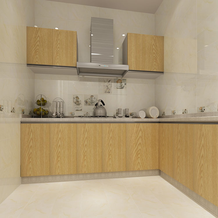 恒福卫生间简约现代厨房瓷砖墙砖防滑地砖釉面砖瓷片鱼肚白