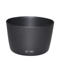 ET-60遮光罩适用于佳能55-250镜头 75-300无暗角可反扣58mm遮光罩