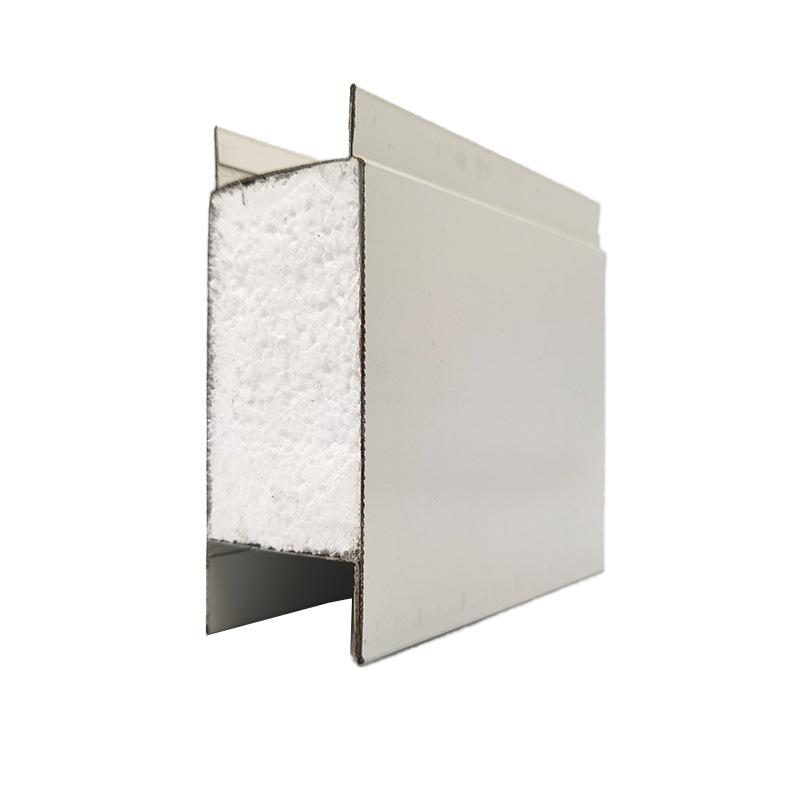 合肥5公分食品厂电子厂无尘净化车间轻质机制硅岩彩钢夹心吊顶板