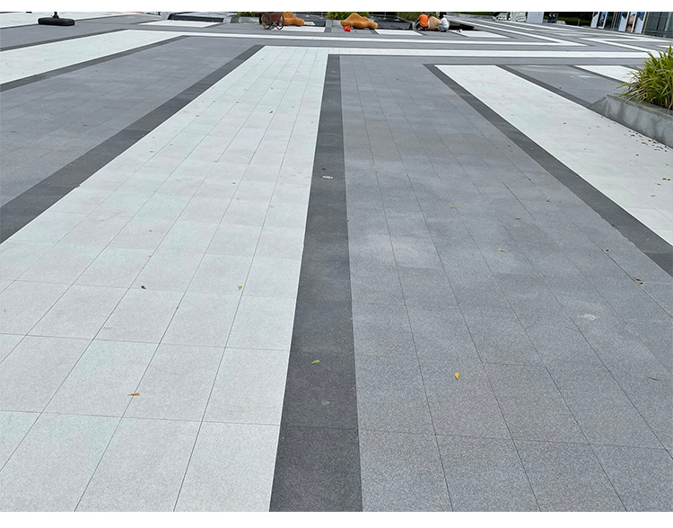 花岗岩地砖户外花园600x600加厚地铺石 院子防滑地砖18厚地铺石砖