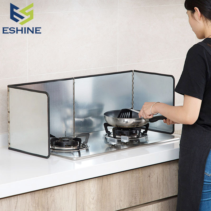 厨房挡油板炒菜防油溅油烟隔热油板灶台家用煤气灶镀锌防油挡板