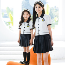 小学生61演出服夏季儿童表演服装幼儿园园服学院风毕业照班服套装