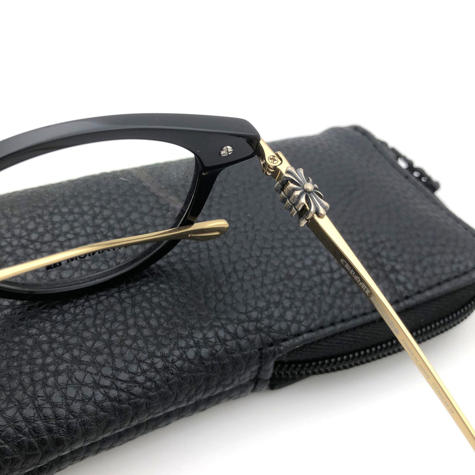 925银饰眼镜克罗新款眼镜框潮男超轻钛架镜框潮流文艺女纯银眼镜