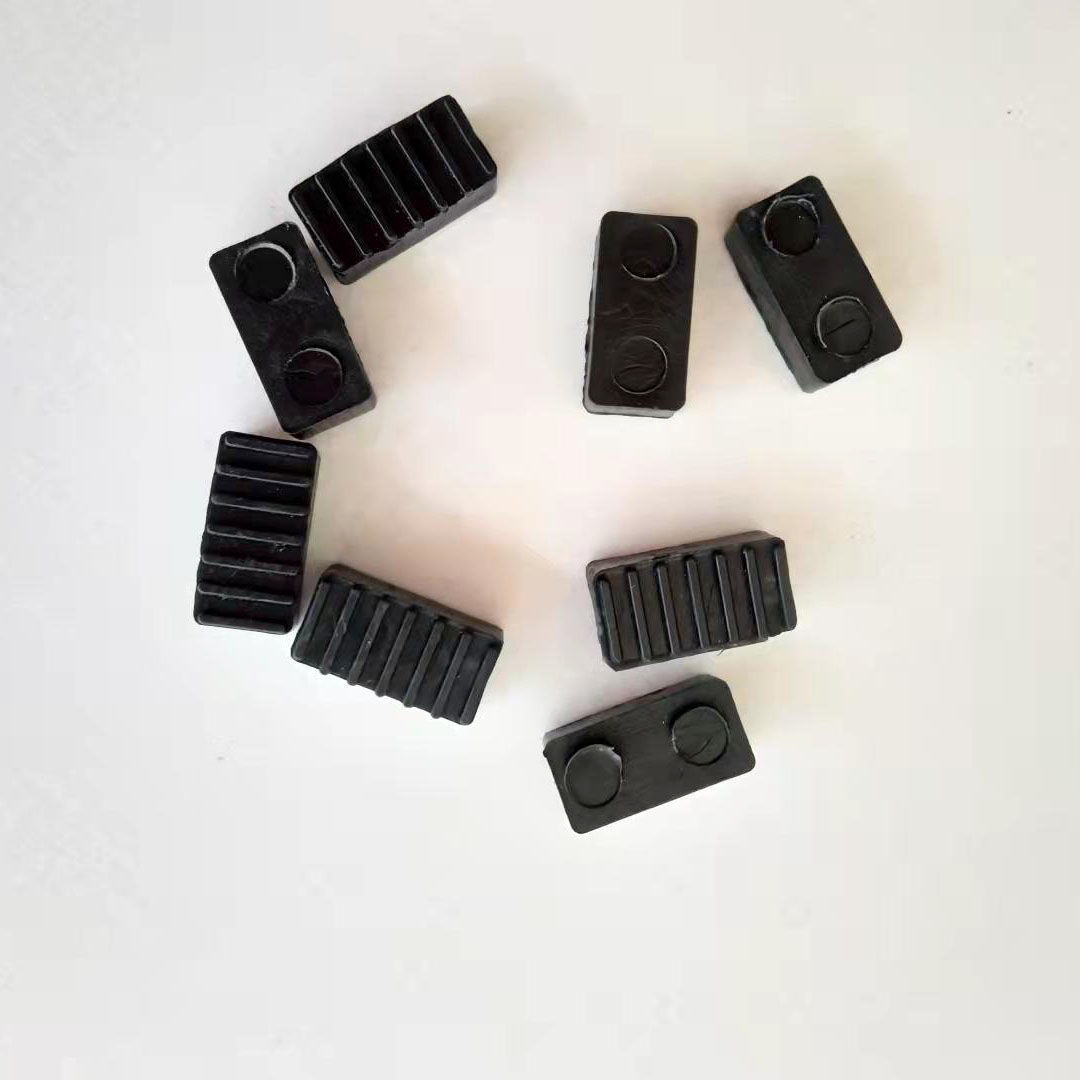 6mm玻璃垫块门窗压紧块铝合金塑钢断桥隔热专用玻璃石材幕墙垫片