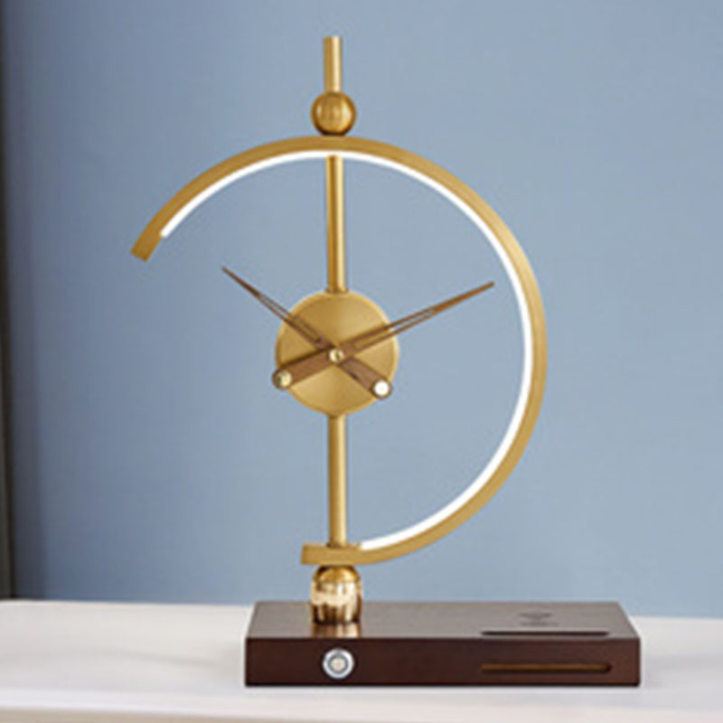 Creative Clock Table Lamp