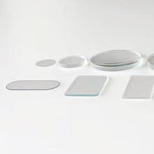 厂家生产圆形光学镜片钢化玻璃 超白高透光手电筒玻璃加工定制