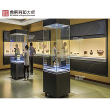 广东广州厂家博物馆展示柜收藏品艺术品展览柜古董瓷器独立柜