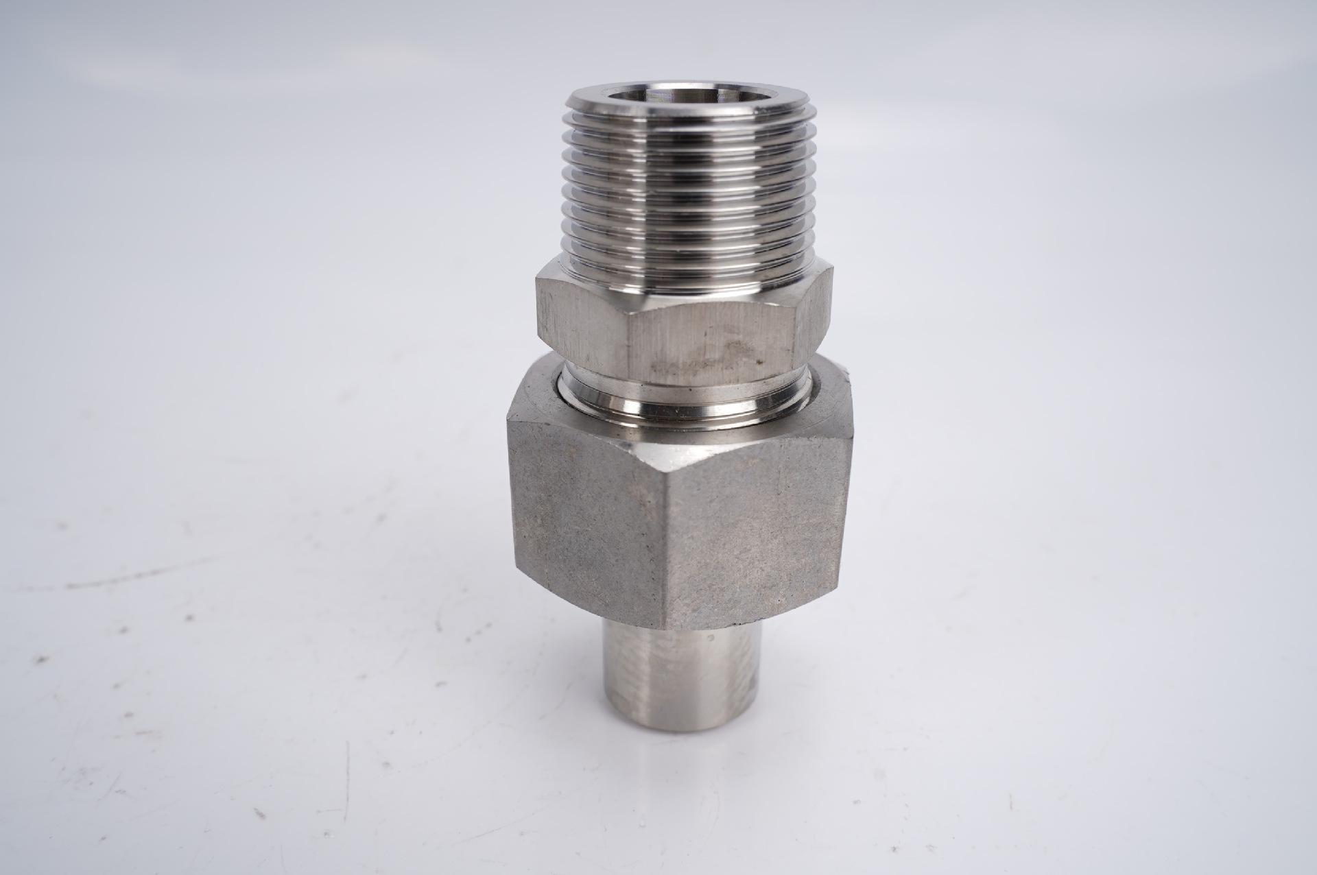 不锈钢英锥管外螺纹接头1ct 304不锈钢接头 对焊式直通螺纹接头