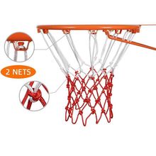 篮球网篮球网兜加粗耐用型框网加长篮网篮球框架室外成人标准蓝网