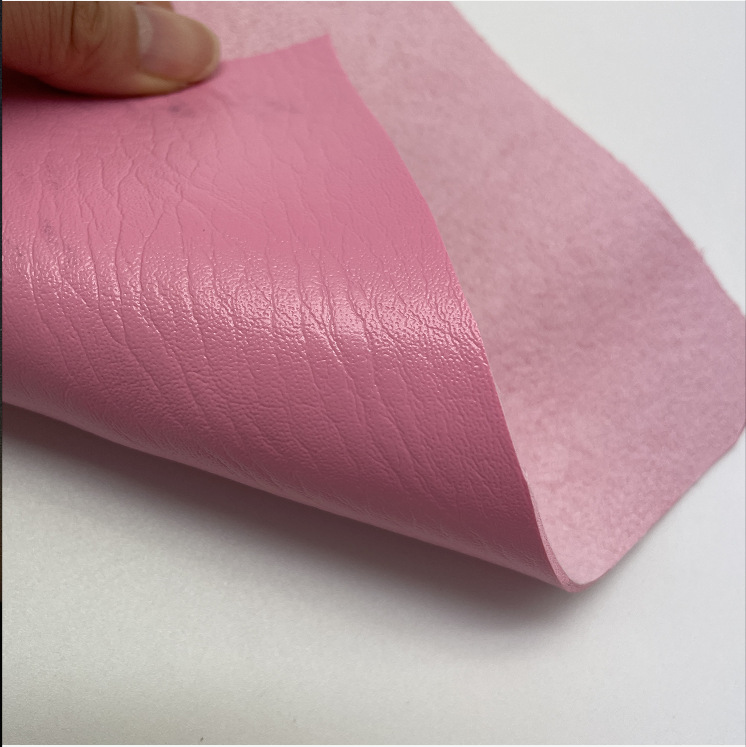 现货pvc厚革高发泡仿牛皮纹人造革皮带革加厚皮革鞋革旅行箱皮革